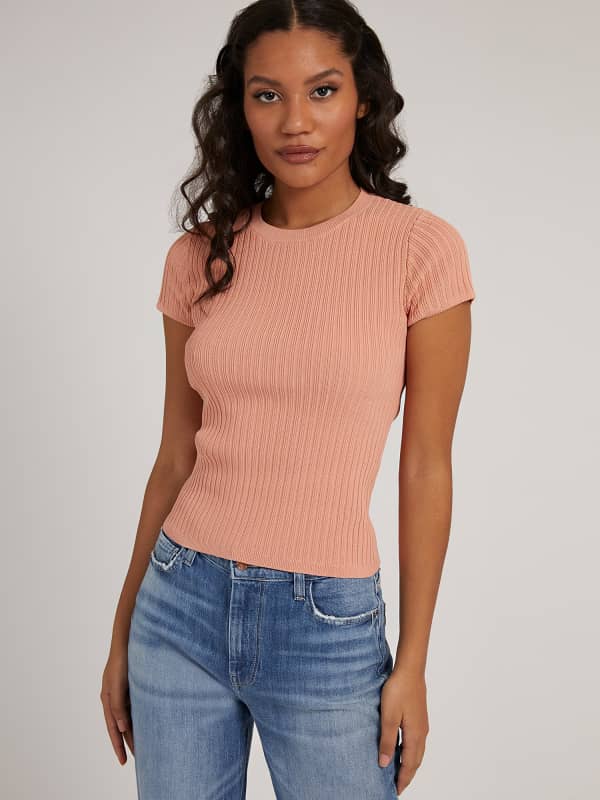 GUESS Sweater Top In Viscose Mix