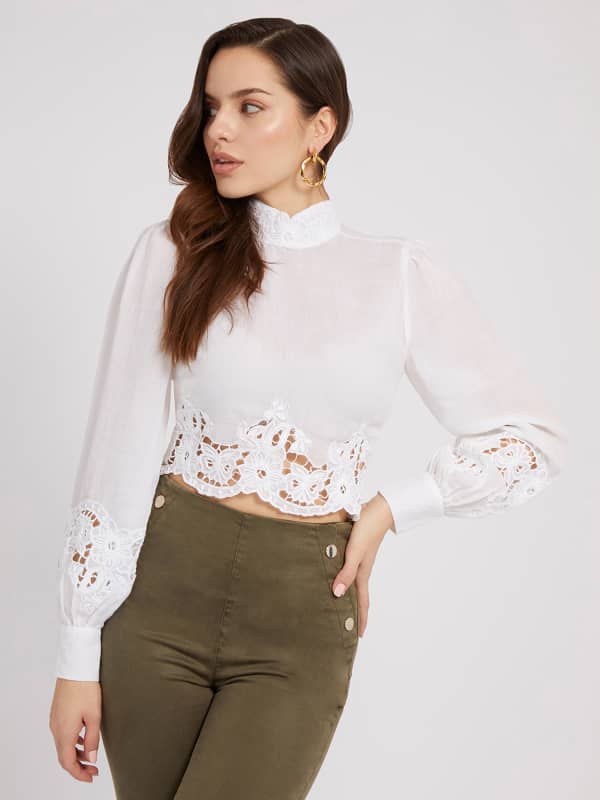 Guess Embroidered Details Blouse