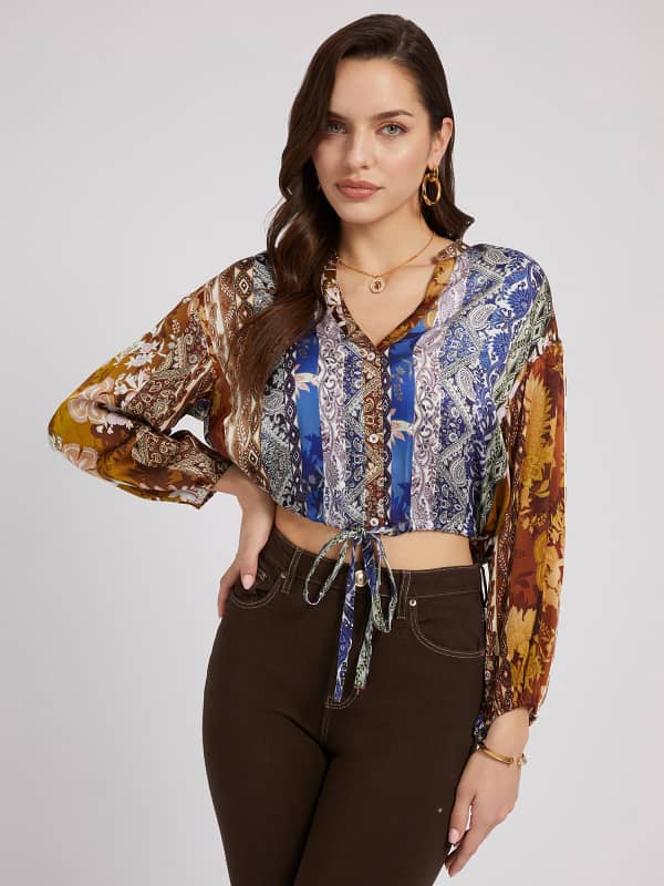 Guess Crop Blouse