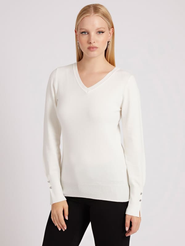 Guess V Neck Sweater