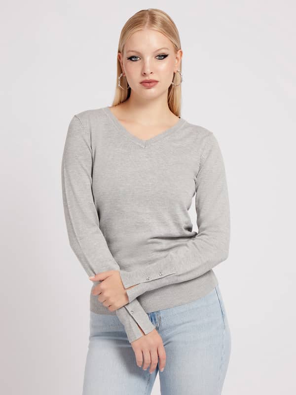 GUESS Pullover Mit V-Ausschnitt