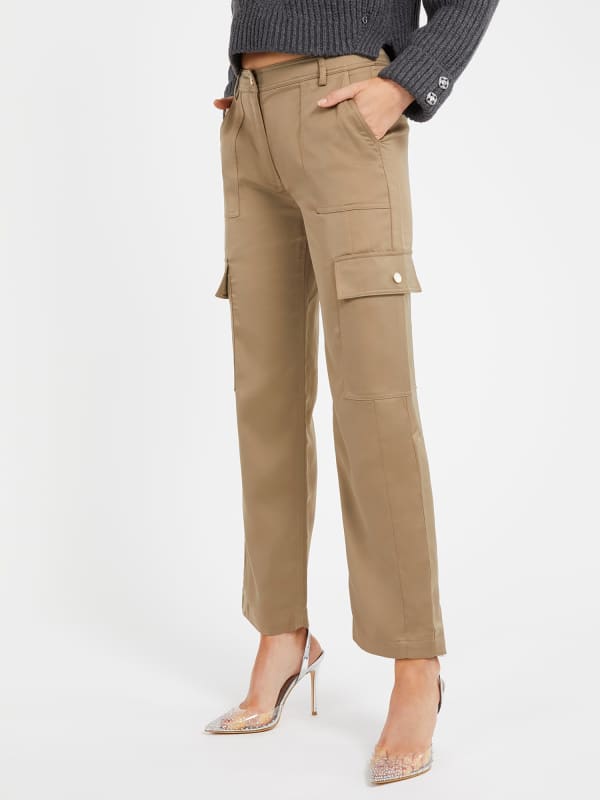 GUESS Pantalon Cargo Satin