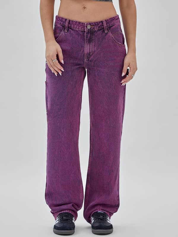 Guess Mid Rise Carpenter Denim Pant