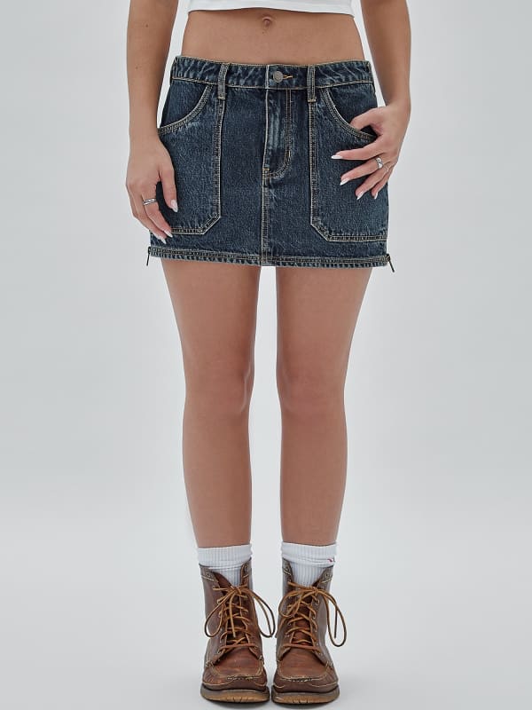 Guess Originals Denim Mini Skirt