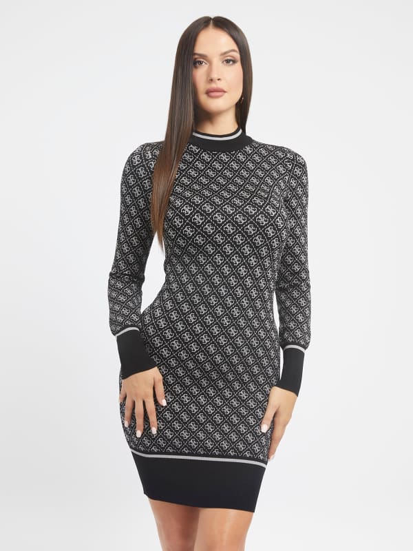 Guess 4G Logo Mini Sweater Dress