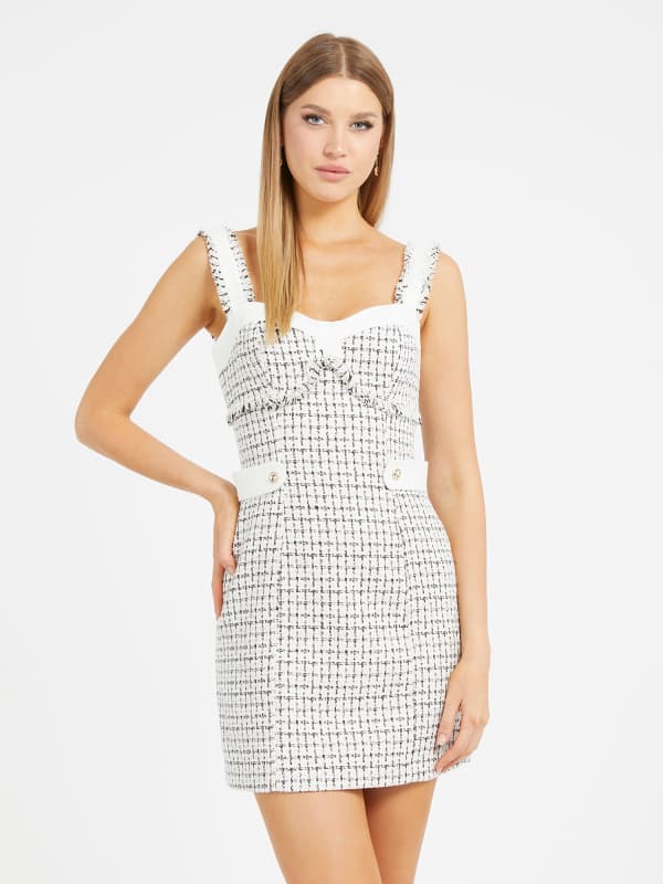 GUESS Vestido Mini De Tweed