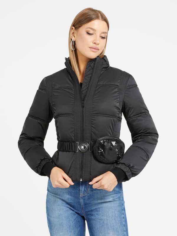 Guess Detachable Bumbag Puffer