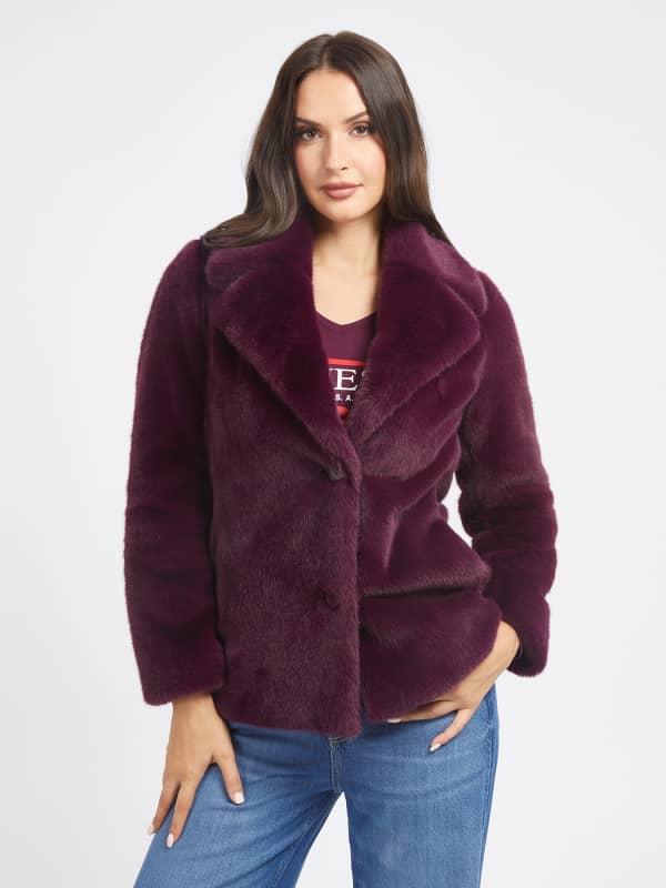 Guess Faux Fur Jacket