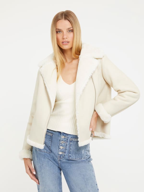 Guess Faux Fur Jacket