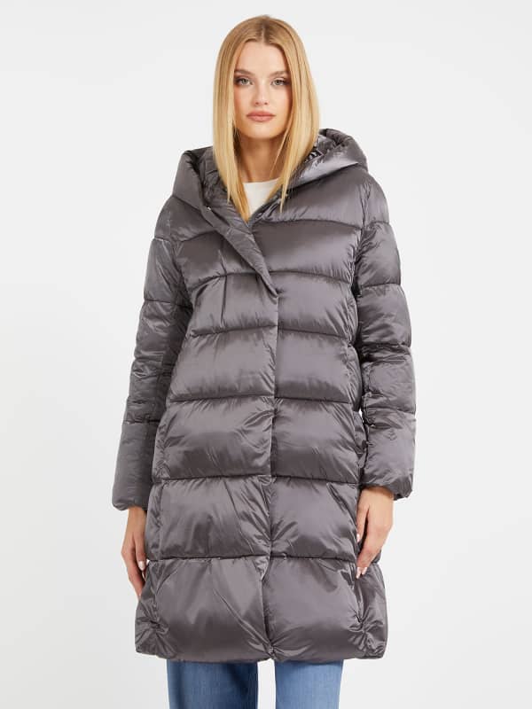 Guess Hooded Long Puffer