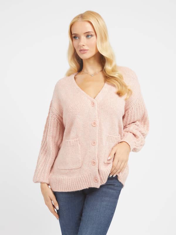 GUESS Cardigan Mit Fronttaschen