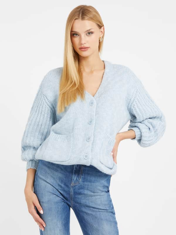 GUESS Cardigan Mit Fronttaschen