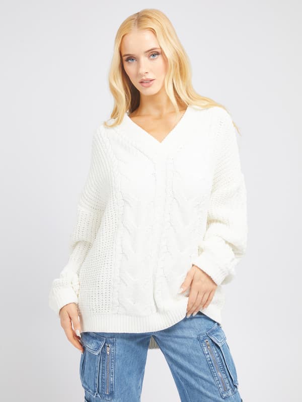 Guess Cable Knit Sweater