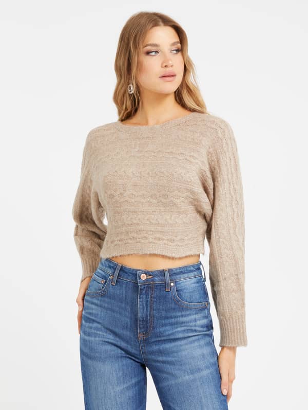 Guess Cable Knit Sweater