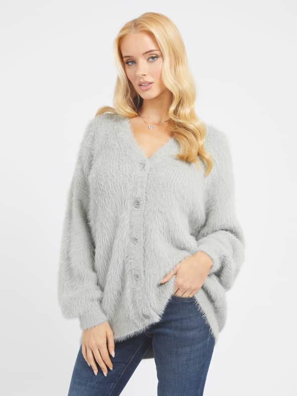 GUESS Cardigan In Maglia Fuzzy