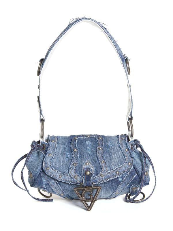 GUESS Sac En Jean À Bandoulière