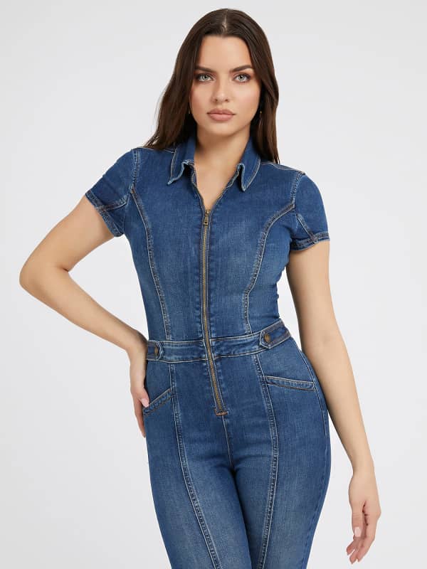 GUESS Skinny Fit Jeans-Jumpsuit
