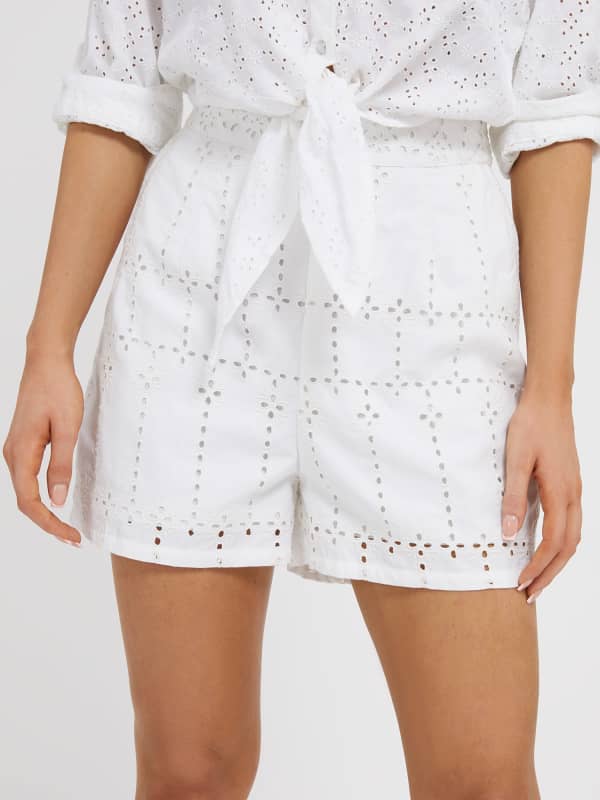Guess Embroidered Shorts