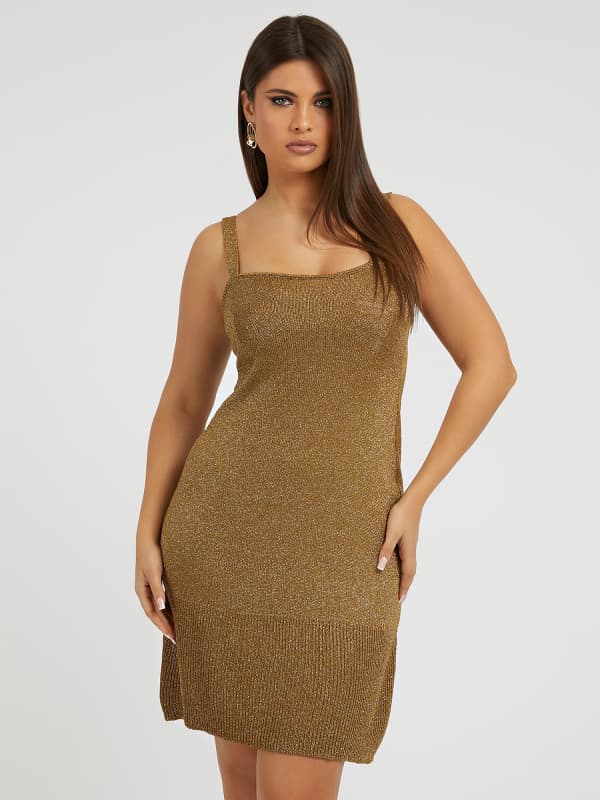 GUESS Rüschenkleid Mit Glitzer