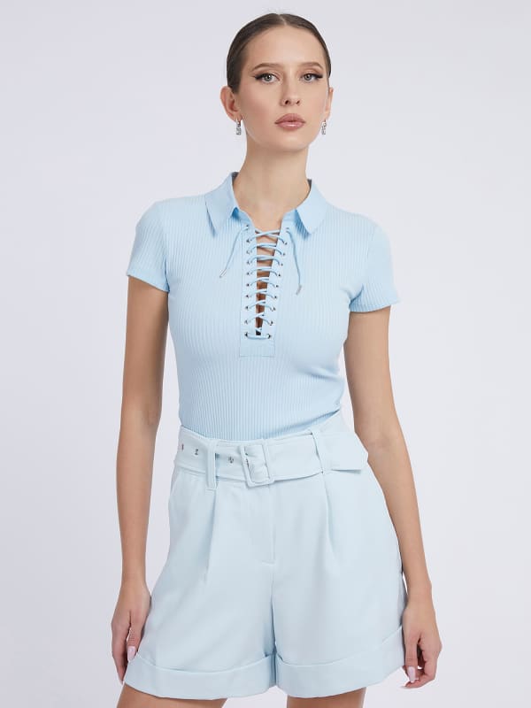 Guess Lace-Up Top