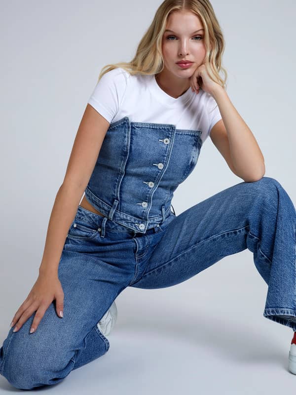 Guess Relaxed Fit Denim Pant