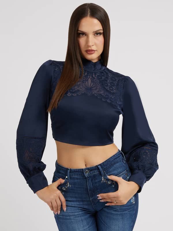 GUESS Blouse Dos Ouvert