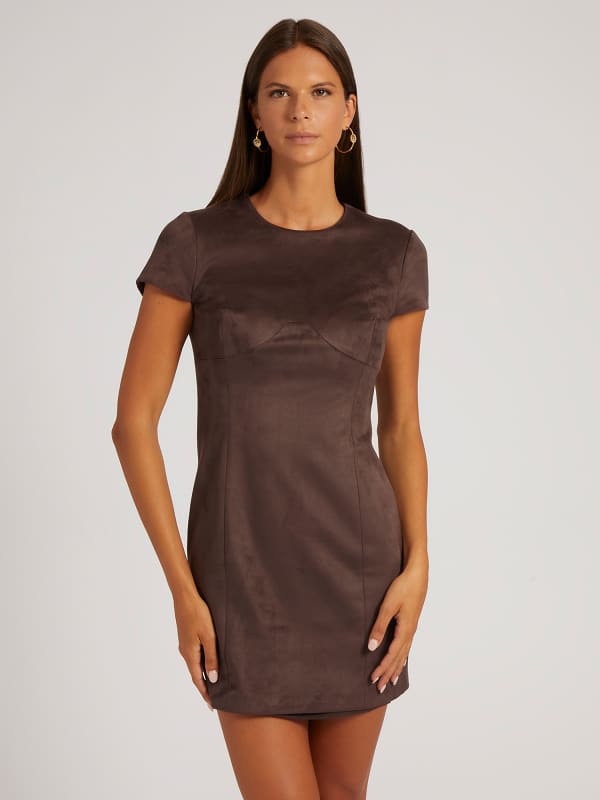 Guess Faux Suede Dress