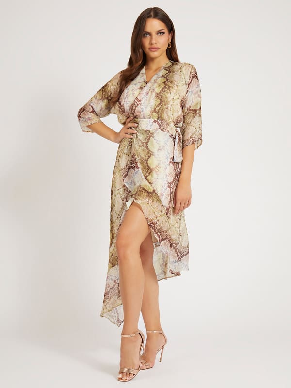 GUESS Vestido Con Estampado Integral