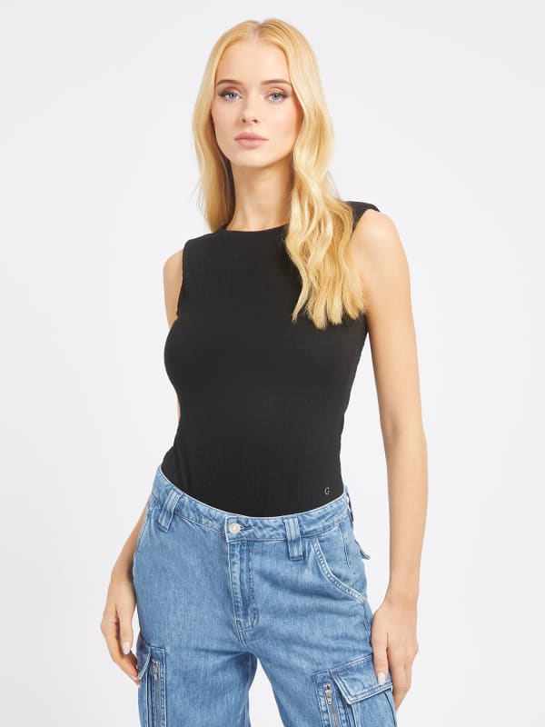 GUESS Bodysuit Kroko-Effect