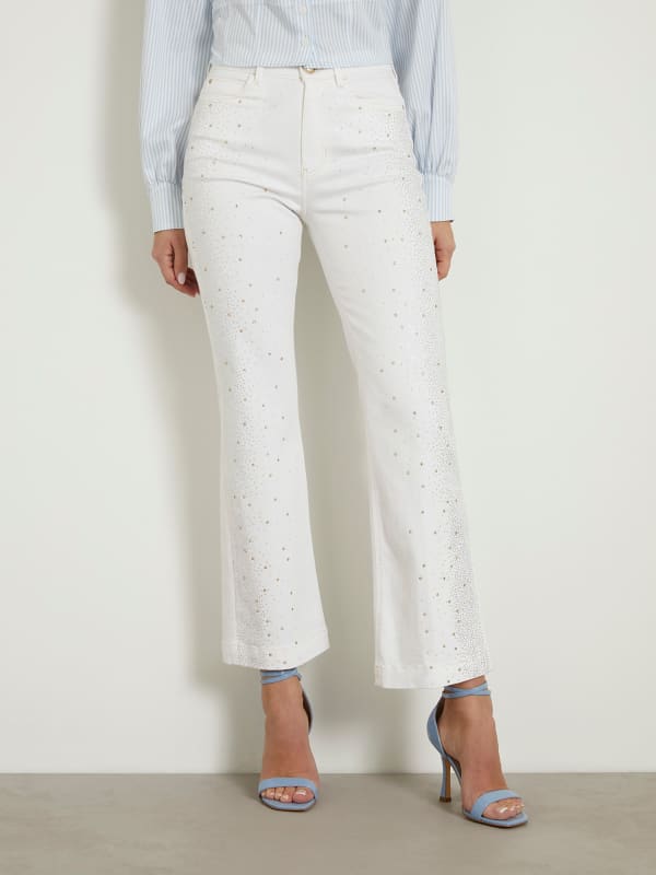 Guess High Rise Flare Denim Pant