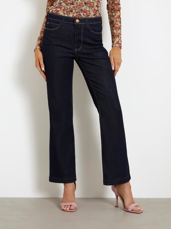 Guess High Rise Flare Denim Pant