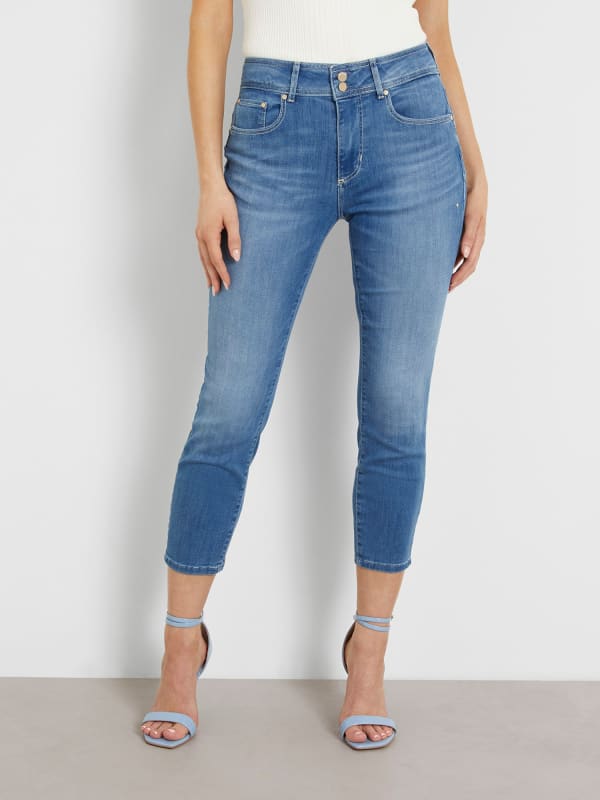 GUESS Mid Waist Skinny Jeans