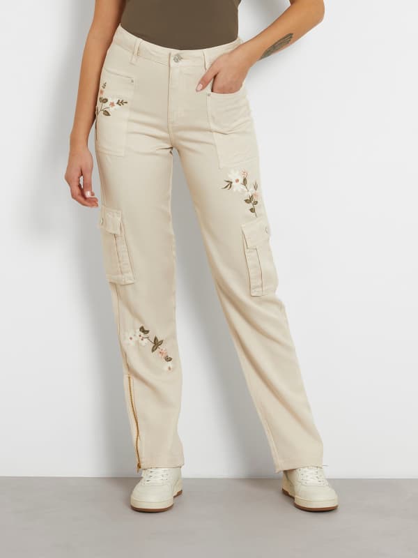 GUESS Cargohose Mit Stickerei