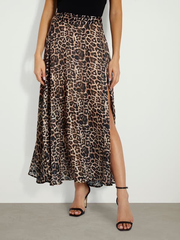 GUESS Lange Rok Met All-Over Print