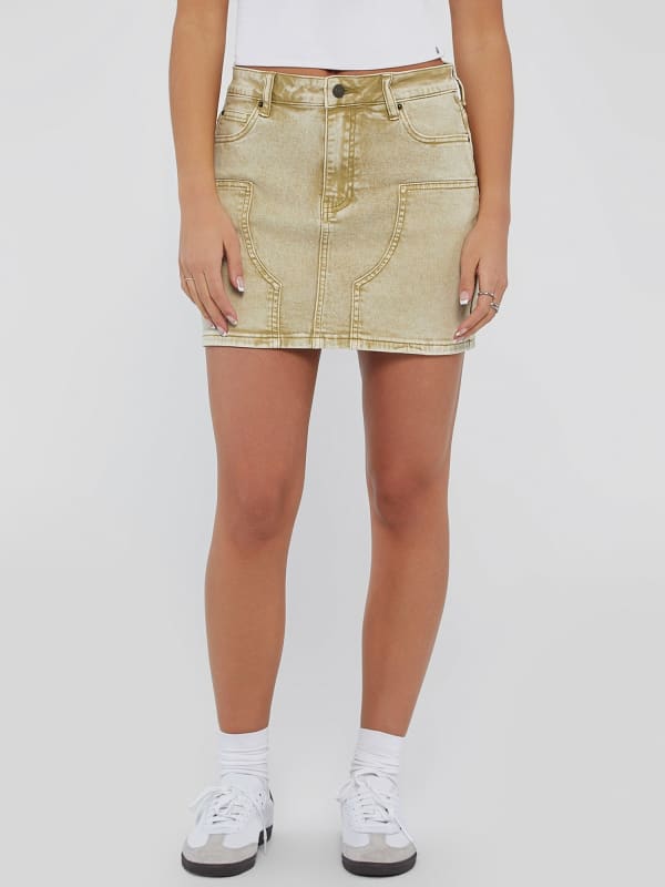 Guess Originals Carpenter Denim Skirt