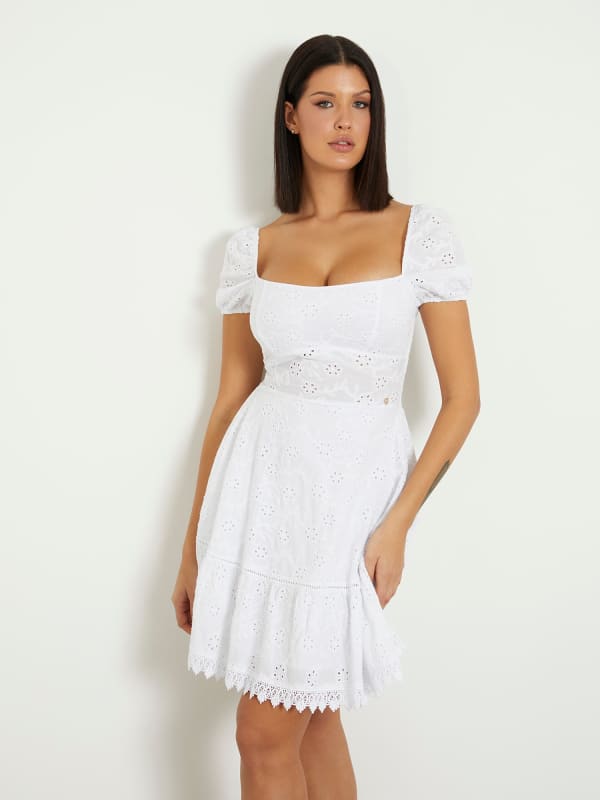 GUESS Mini Robe Broderie Anglaise