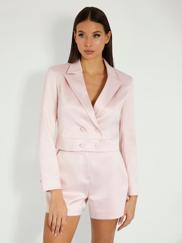 GUESS Blazer Crop Double Boutonnage
