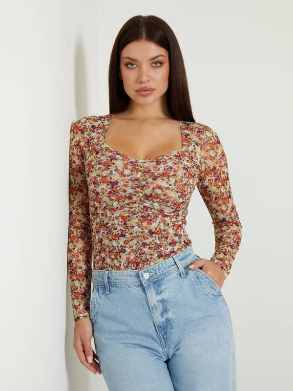 Guess All Over Print Top