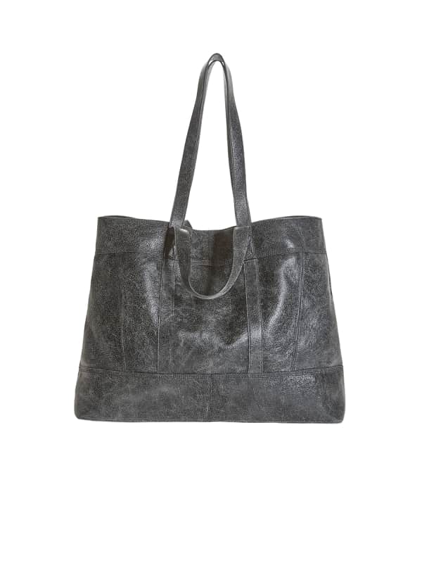 GUESS Sac Cabas En Cuir Véritable