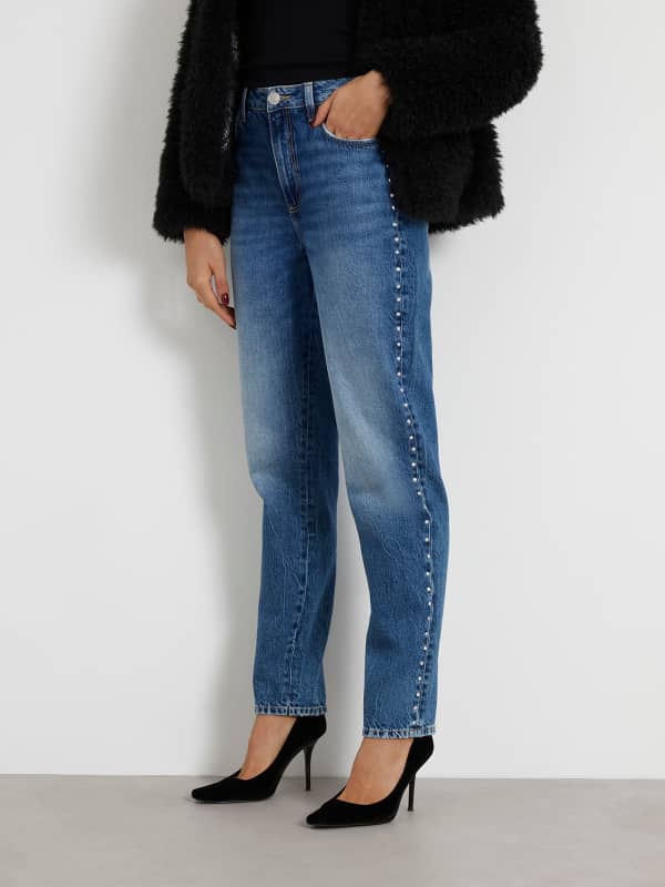 GUESS Mom Jeans Met Hoge Taille