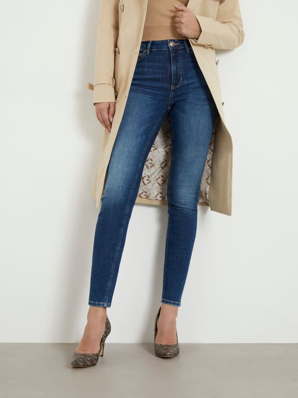 GUESS High Waist Skinny Jeans