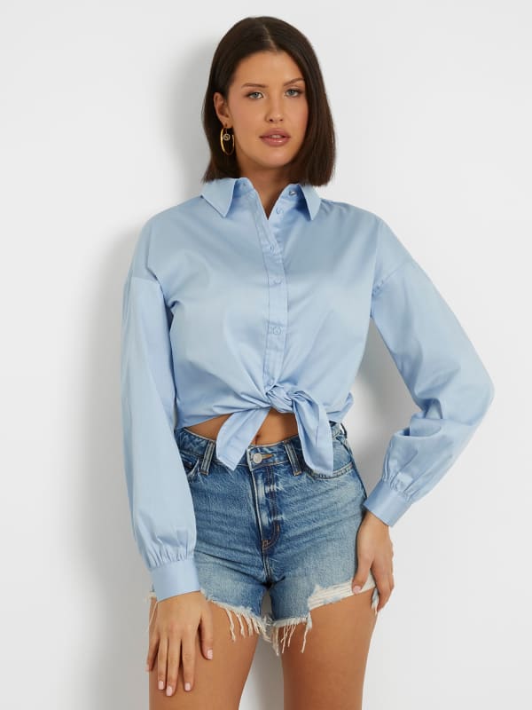 GUESS Camicia Con Fiocco