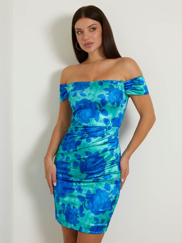 GUESS Kurzes Kleid Blumenprint