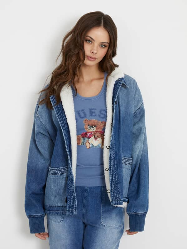 GUESS Veste En Jean Décontractée