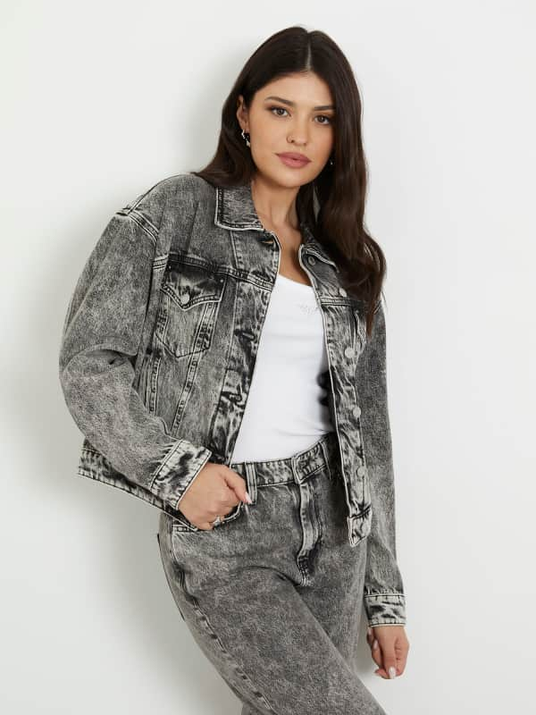 Guess Relaxed Fit Denim Jacket