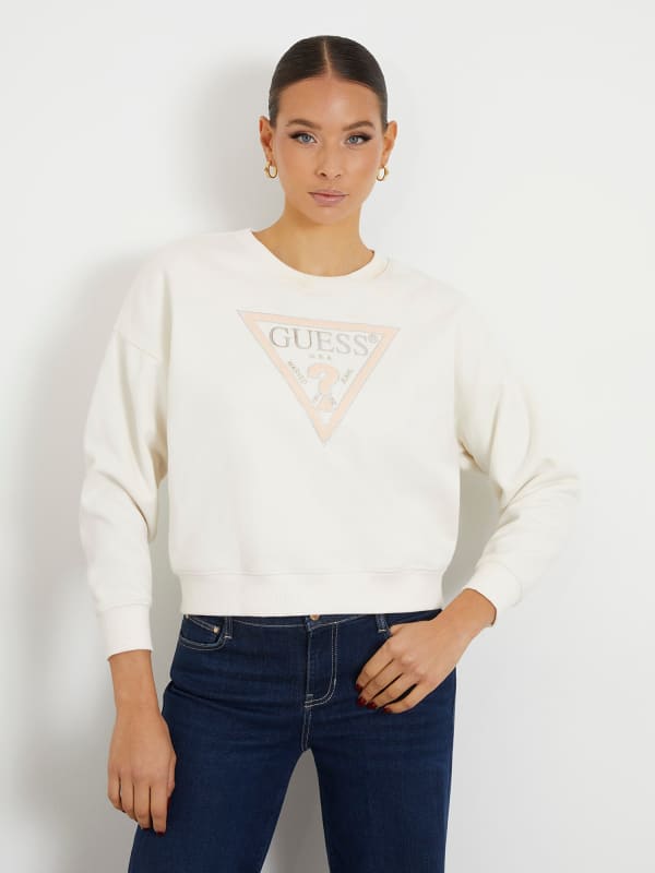 GUESS Sudadera Con Logotipo Triángulo