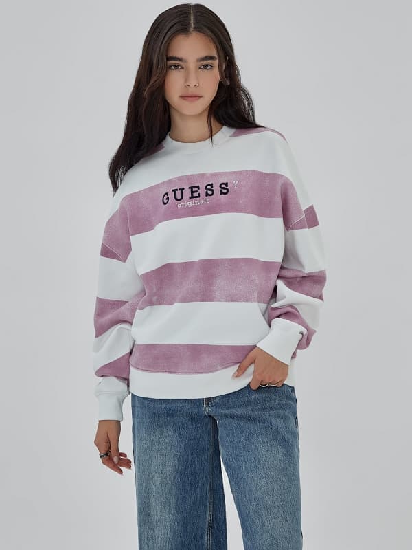 GUESS Gestreiftes Sweatshirt