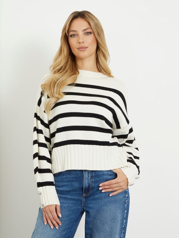 GUESS Gestreifter Pullover