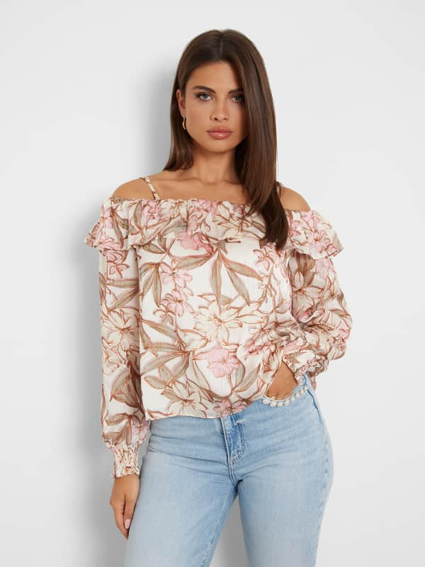 Guess Floral Print Blouse