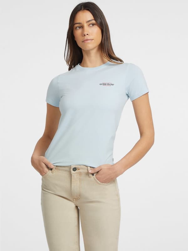 GUESS Camiseta American Tradition Mini Corte Slim